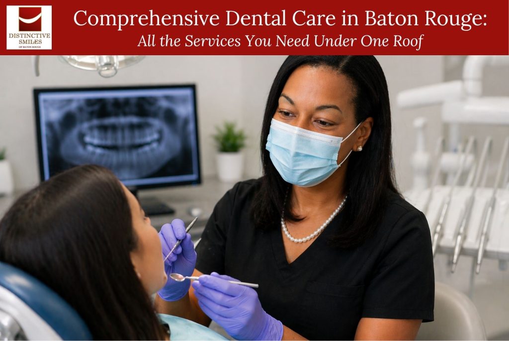 Comprehensive Dental Care in Baton Rouge All the Services You Need Under One Roof